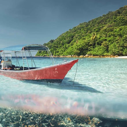Malaysia perhentian islands baad vand koraller