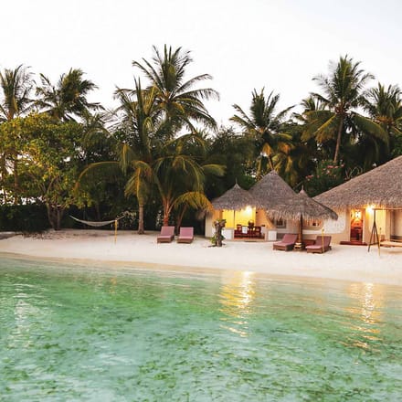 maldiverne nika island beach villa