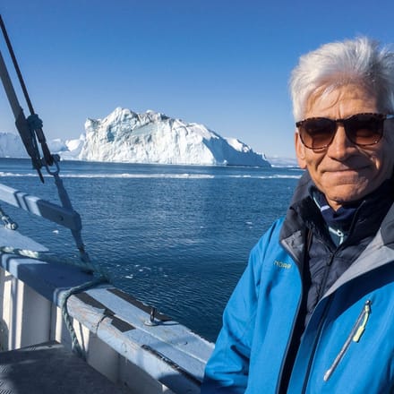 Vores rejseekspert Mogens p&aring; Gr&oslash;nland profil Rejser