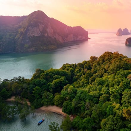 Thailand phang udsigt solnedgang scaled