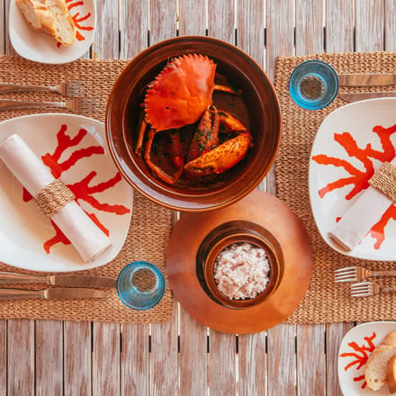 Restaurant Crab shack Maldiverne
