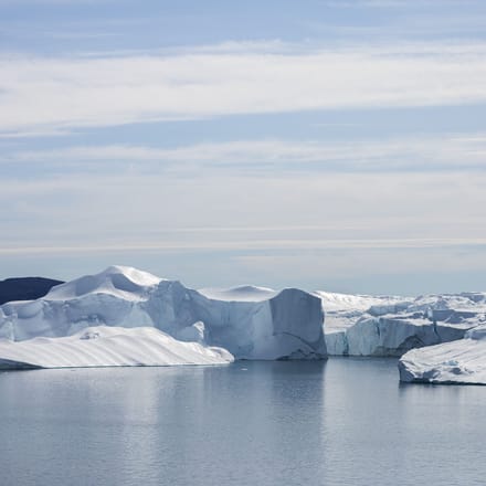 Gr&oslash;nland iceberg scape Ilulissat icefjord. aningaaq rosing carlsen greenland scaled