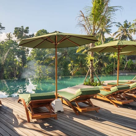 Indonesien, Bali, Ubud Adiwana Suweta, Pool Area