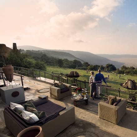 Crater lodge Tanzania