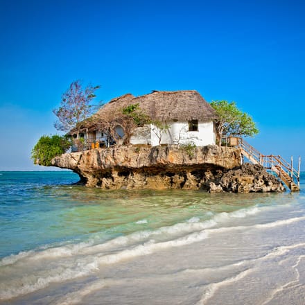 Restaurant The Rock Zanzibar