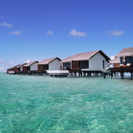 Rejser til Maldiverne, The Residence Maldives at Falhumaafushi, Water villaer