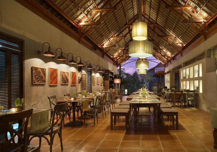Indonesien Bali ubud alaya restaurant resort