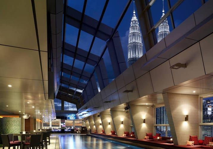 Malaysia Kuala Lumpur Lumpur traders sky bar
