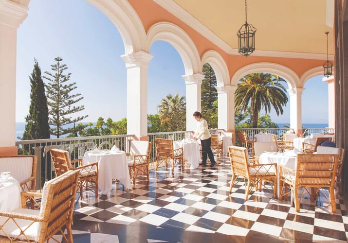 Rejser til Portugal, Madeira, Belmond Reid's Palace, afternoontea