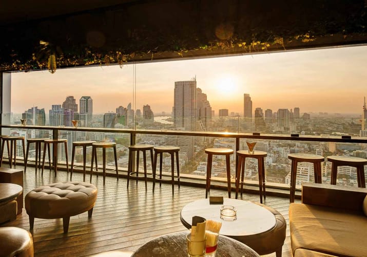 Thailand, Bangkok, Pullman Bangkok Hotel G, Wine Bar