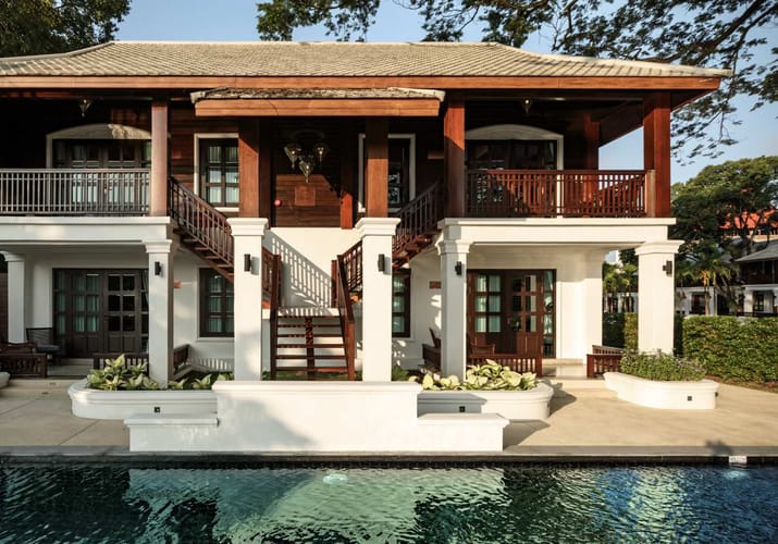 Thailand, Chiang Mai, Na Nirand Romantic Boutique Resort, Mainnbuilding