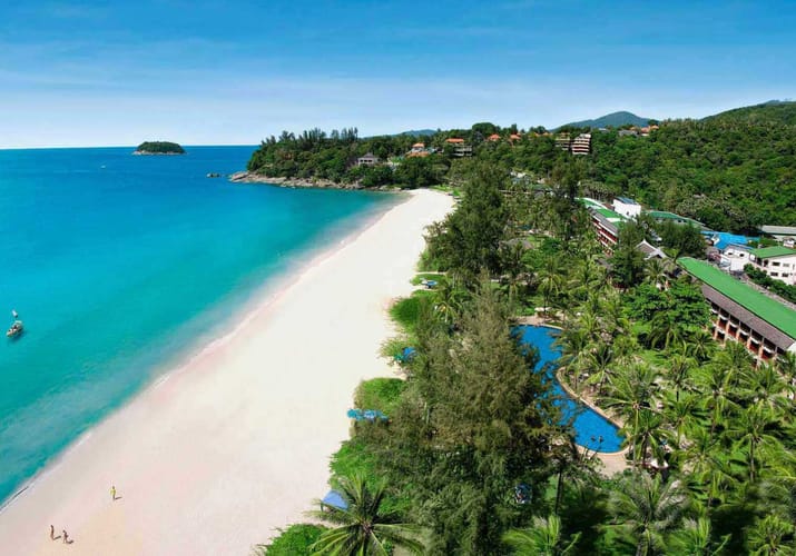 Rejser til Thailand, Phuket, Katathani Phuket Beach Resort, stranden