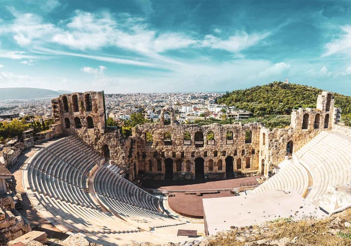 graekenland athen akropolis ampfiteater