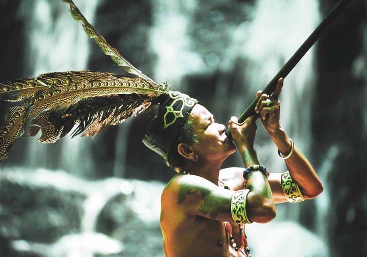 ibanfolket2 sarawak turist edit