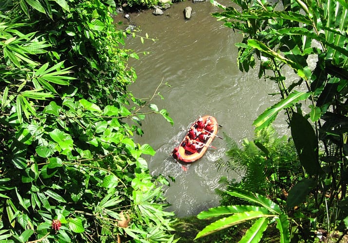 Indonesien, Bali, Como Uma Ubud, Water Rafting