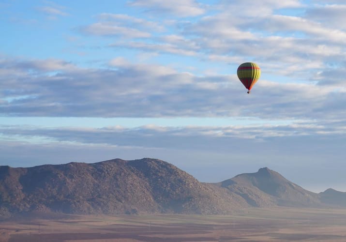 marokko atlas ballon