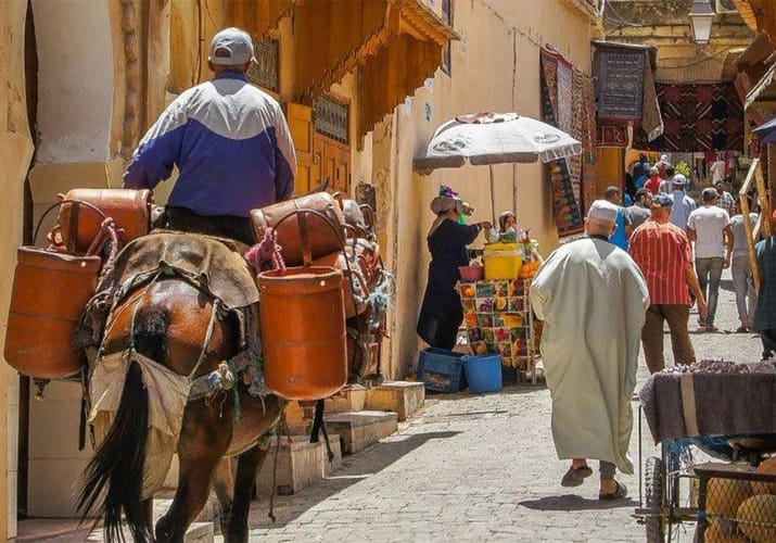 Marokko Marrakech Medina2