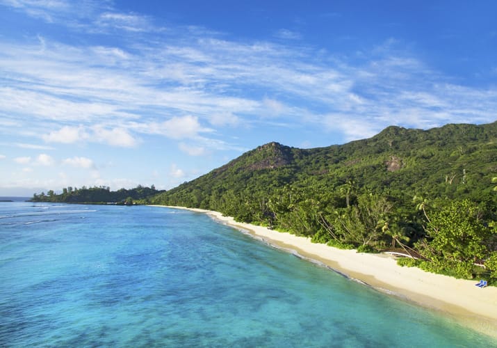 Seychellerne Silhouette Island Hilton Labriz Strand Natur