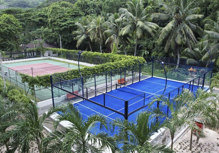 Seychellerne Silhouette Island Hilton Labriz Tennis Padle