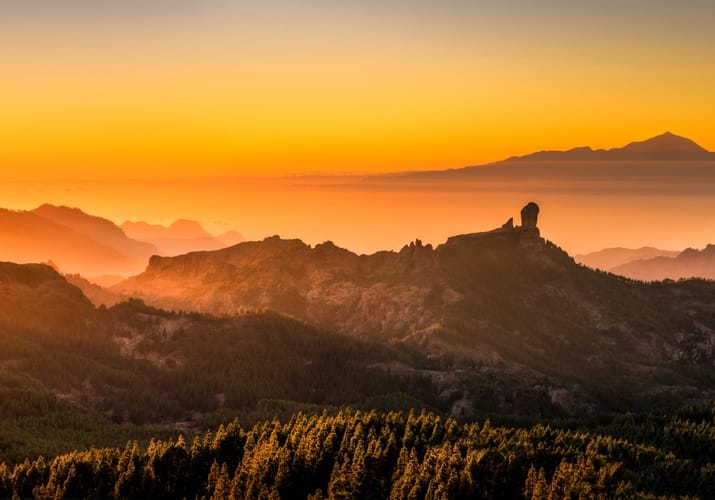 Spanien Tenerife natur panorama
