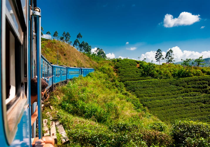 sri lanka fra nuwara til kandy koerer igennem teplantagerne scaled tog