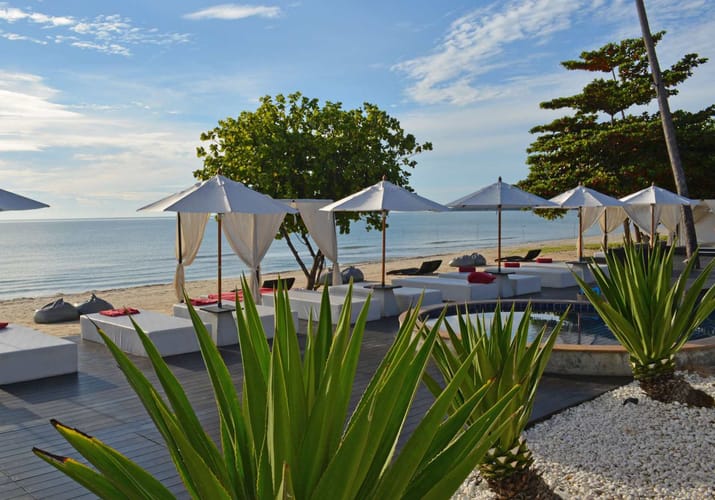 Thailand, Khanom, Aava Resort & Spa, Beach Bar