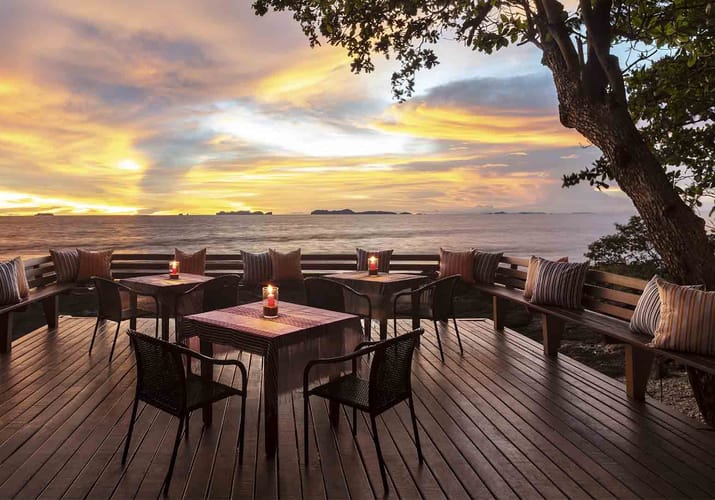 Thailand, Koh Lanta, Avani+ Koh Lanta Resort, Regga Bar Sunset