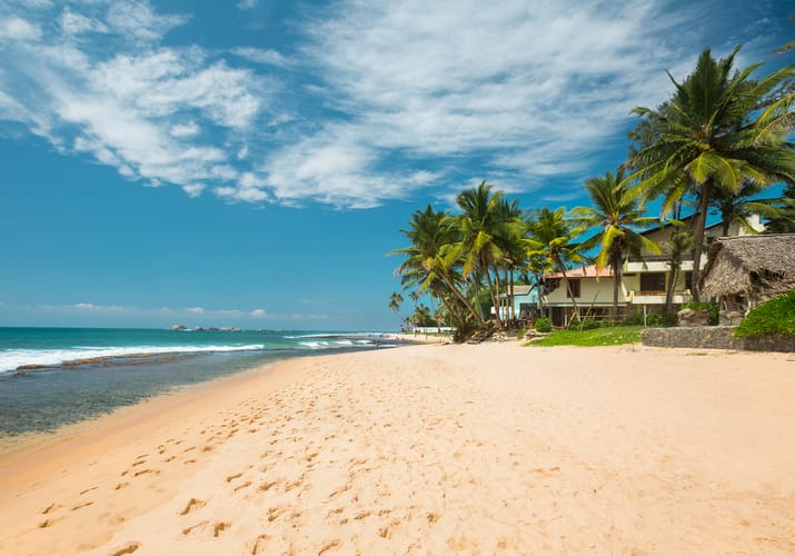 strand på Bali