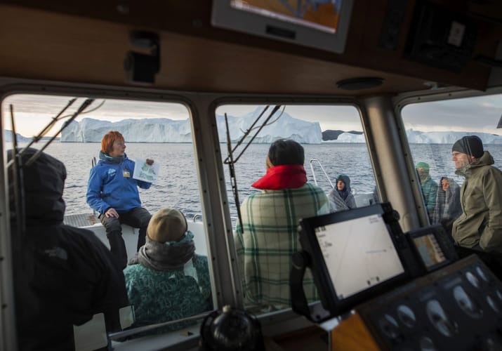 Sejlads i Isfjorden