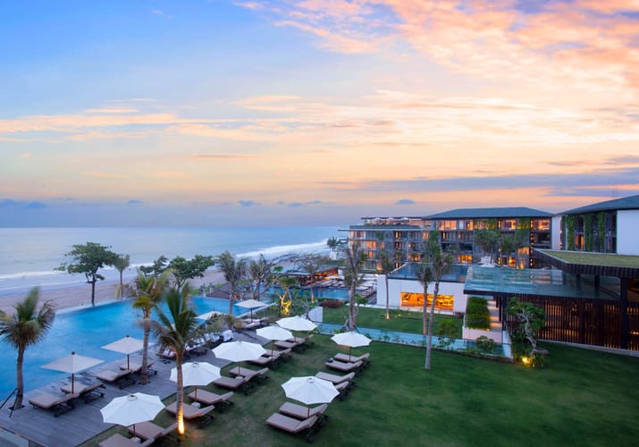 Indonesien Bali seminyak alila seminyak panorama view