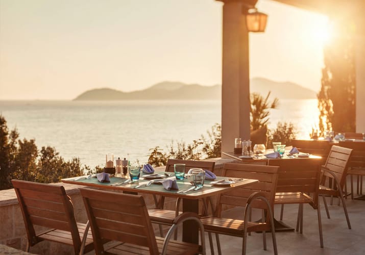 kroatien sungardens restaurant