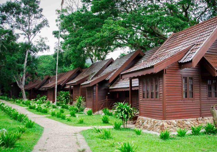 Malaysia taman negara mutiara chalet suite exterior
