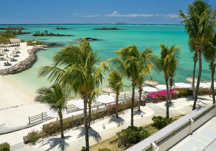 Rejser til Mauritius, Lagoon Attitude, Udsigt til strand og hav