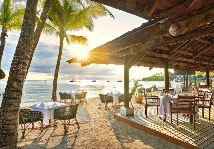 mauritius ravenala attitude beach restaurant