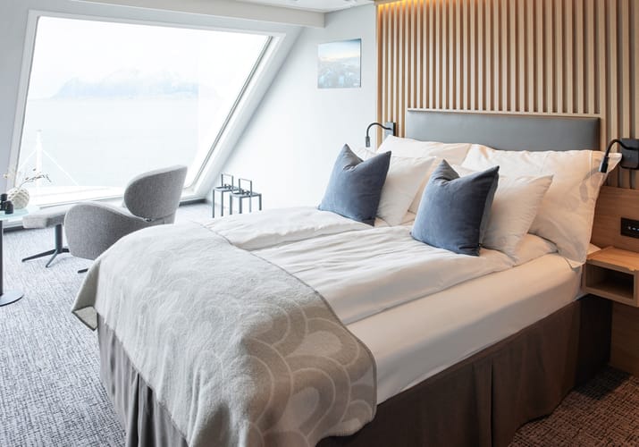 Norge Havila Kystruten Panoramic Superior Cabin