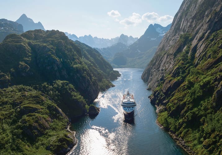 Norge Havila Kystruten Trollfjorden