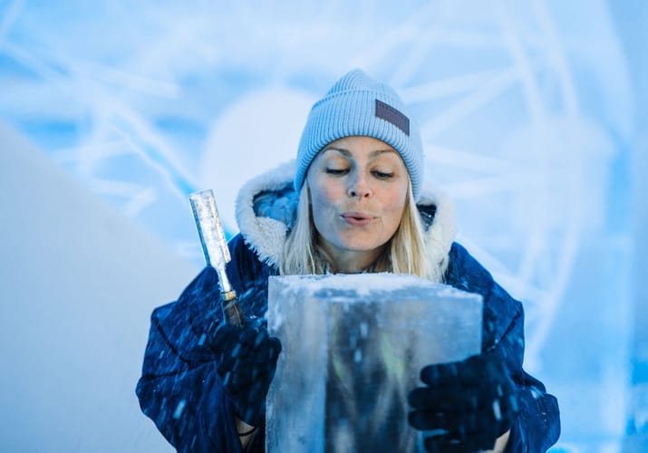Sverige Lapland ice sculpting joakim norenius scaled ishotel