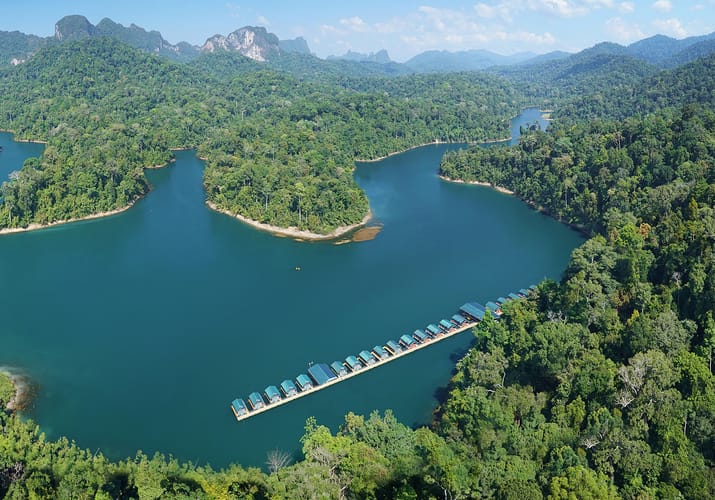 Thailand, Khao Sok, Elephant Hills, Luxury Floating Tent