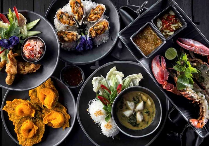 signatur ret fra restaurant black ginger the slate thailand