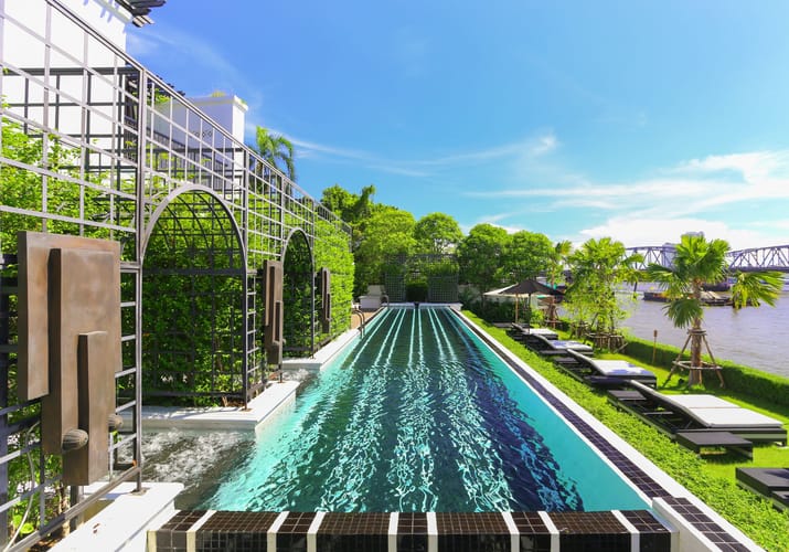 Thailand Bangkok the siam pool