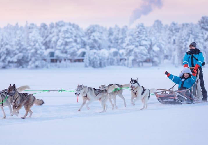 finland Lapland wilderness hotels husky safari2 scaled