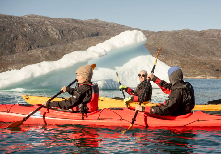 Gr&oslash;nland nuuk kangiusaq kajakroere foto credit oscar carl kangiusaq scaled lejr lejr
