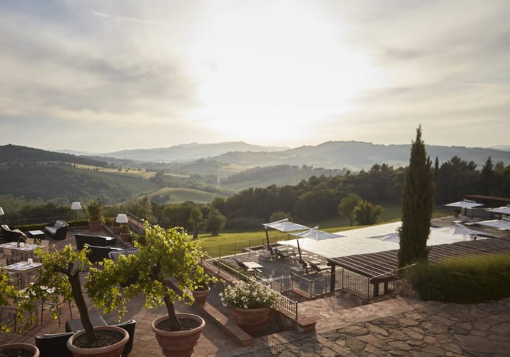 Italien Toscana Belmond Castello Di Casole Garden