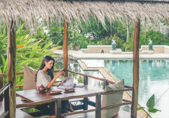 Thailand, Koh Samui, Kamalaya Koh Samui, Amrita Cafe