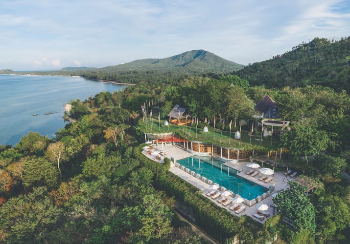 Thailand, Koh Samui, Kamalaya Koh Samui, Pool Omr&aring;de